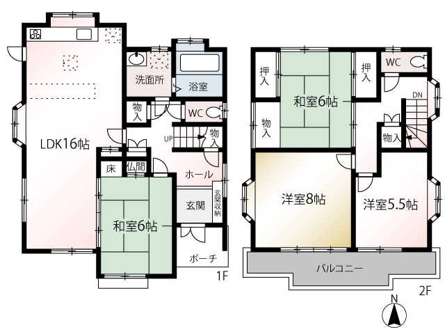 千葉市稲毛区山王町　【4LDK】